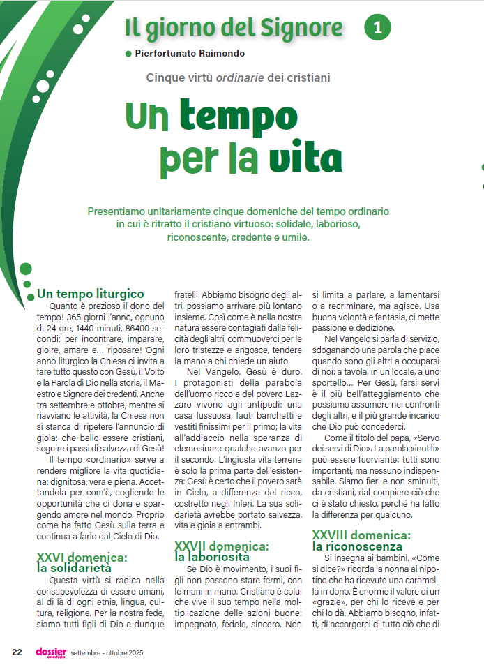 Il giorno del Signore 1 Il giorno del Signore 1